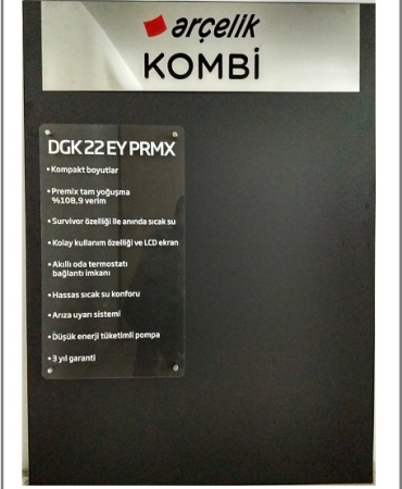 Arçelik Kombi Standı 